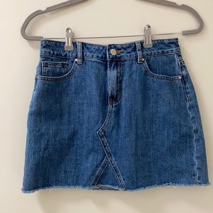 Jean skirt